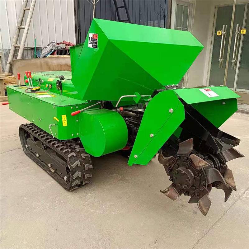 啟航牌35馬力履帶旋耕機 果園管理的多面手——從旋耕、施肥開溝到鋤草